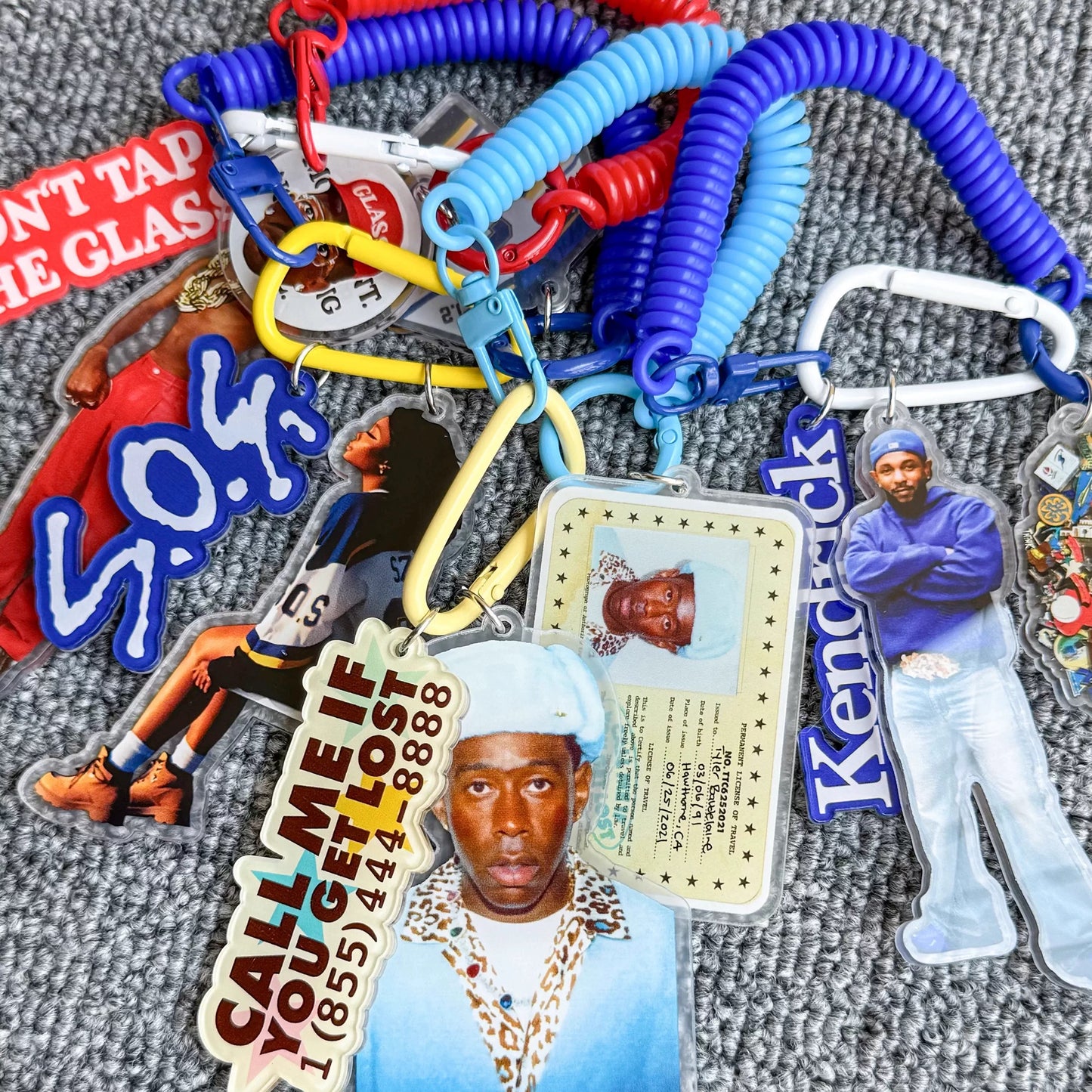 Chaveiro Personalizado com Foto - Estilo Tyler The Creator