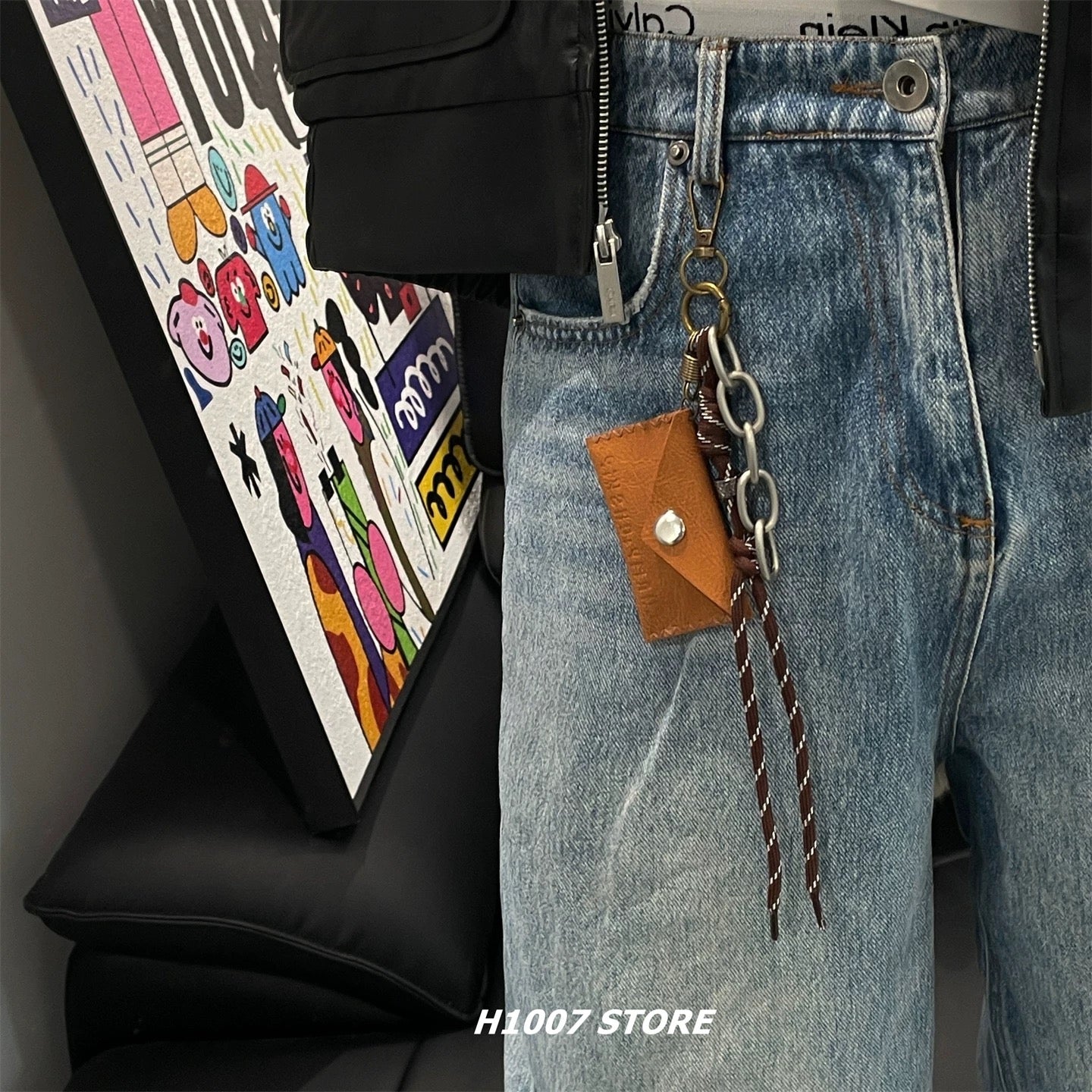 Corrente Premium para Calças - Acessório Streetwear Multifuncional