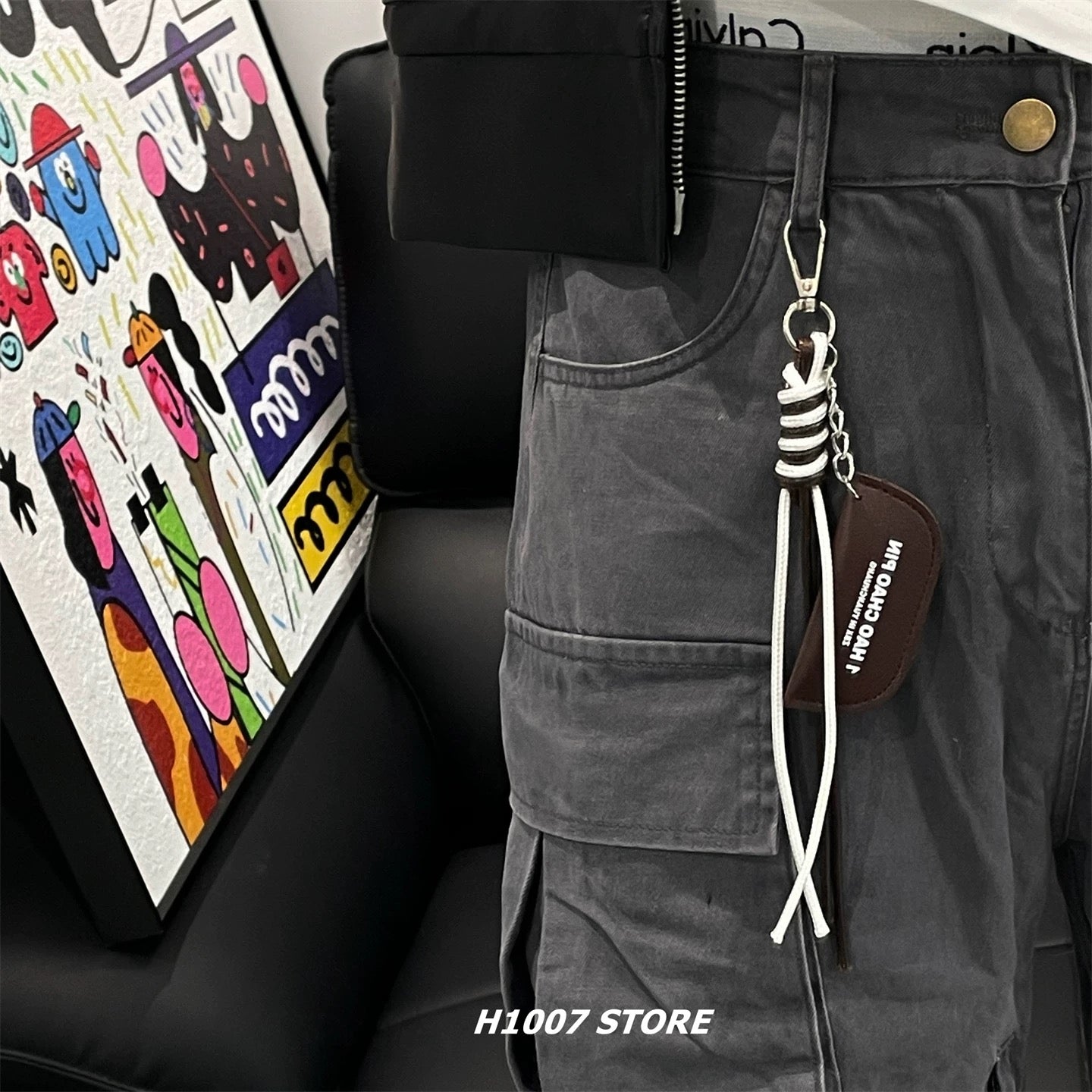 Corrente Premium para Calças - Acessório Streetwear Multifuncional