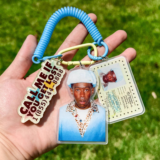 Chaveiro Personalizado com Foto - Estilo Tyler The Creator